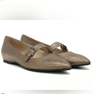 Naturalizer Bronze Truely Mary Jane Flats